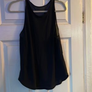 Lululemom black tank size 8